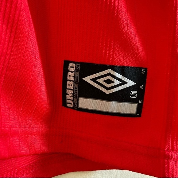 Y2K Umbro Team Soccer Jersey #8 Adult Small - Picture 3 of 6